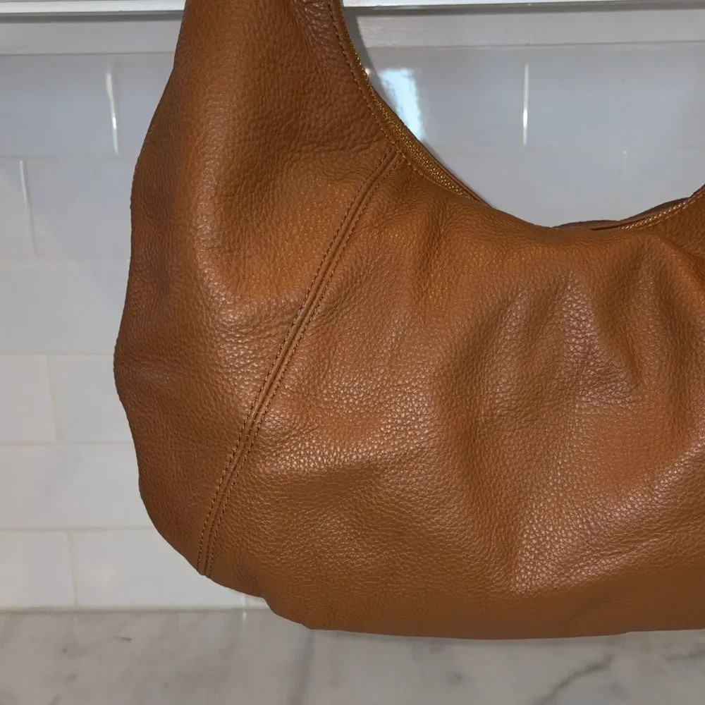 Michael Kors Bag Purse Handbag Pebbled Leather Hobo Large Shoulder Bag